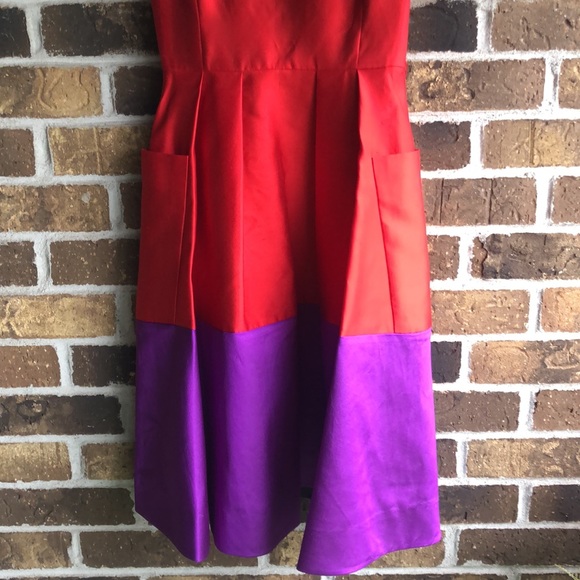 Kate Spade New York Color Block Zahara Silk Dress - Picture 5 of 12